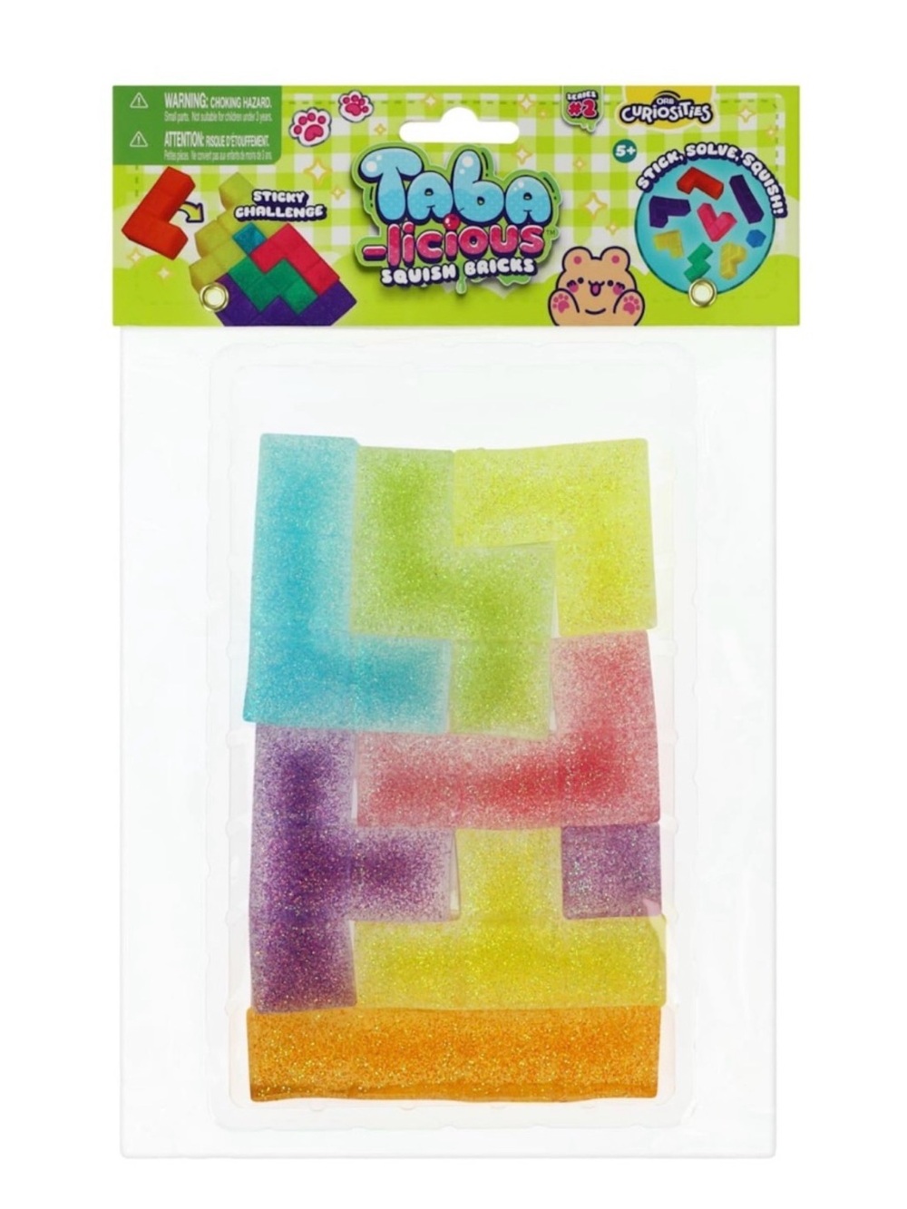 ORB Curiosities Taba-Licious Squish Bricks Puzzle Squishy Squeezy Sensory Fidget